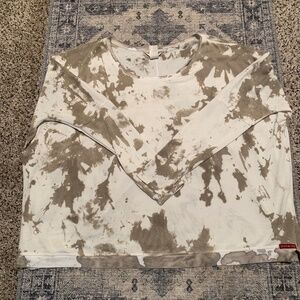 Hard Tail Tie Dye Sweater 3/4 Sleeve